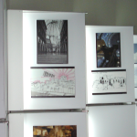 Exposición de fotografías e debuxos dos alumnos de Historia da Arquitectura