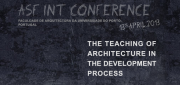 Conference: The teaching of architecture in the development process. @ Faculdade de Arquitectura da Universidade do Porto, Porto, Portugal