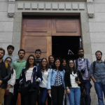 Visita do Taller PFC ao Parlamento de Galicia