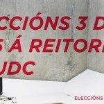 Eleccións UDC 2015: Acto de precampaña do candidato Julio Abalde na ETSAC