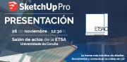 SketchUp Pro: presentación na ETSAC