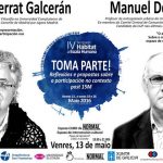 IV Seminario Hábitat a escala humana na Normal: Galcerán + Delgado