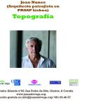 MAPJV: palestra do paisaxista Joao Nunes sobre Topografía
