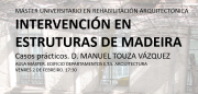 Palestra: Intervención en Estruturas de Madeira. Manuel Touza. @ Aula Máster. Planta sótano. Edificio Departamentos E.T.S. Arquitectura