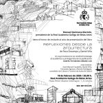 Presentación del libro “Reflexiones desde la arquitectura”