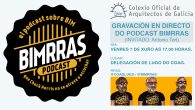 Gravación do podcast BIMrras na Delegación de Lugo do COAG