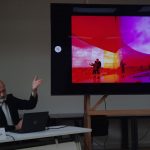 Conferencia de Fernando Agrasar na Pontificia Universidad Católica del Perú