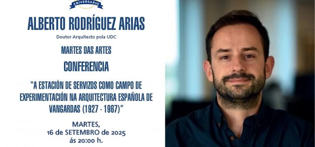 Conferencia de Alberto Rodríguez Arias na Academia Galega de Belas Artes