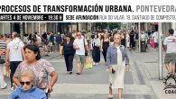 Conferencia “Procesos de transformación urbana” en Santiago de Compostela