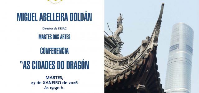 Conferencia “As cidades do dragón” na RAGBA