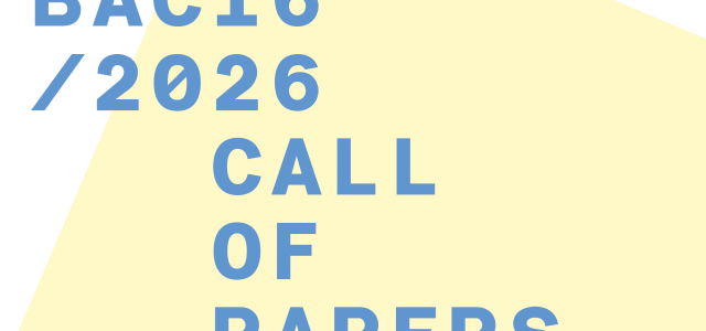 Call of Papers BAC16 (2026)