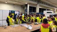 Visitas de obra nas materias de Construcción co profesor Enrique Rodríguez