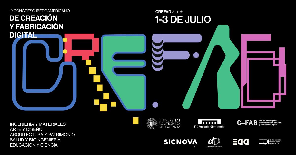 CREFAD 2026 – 1º Congreso Iberoamericano de Creación e Fabricación Dixital