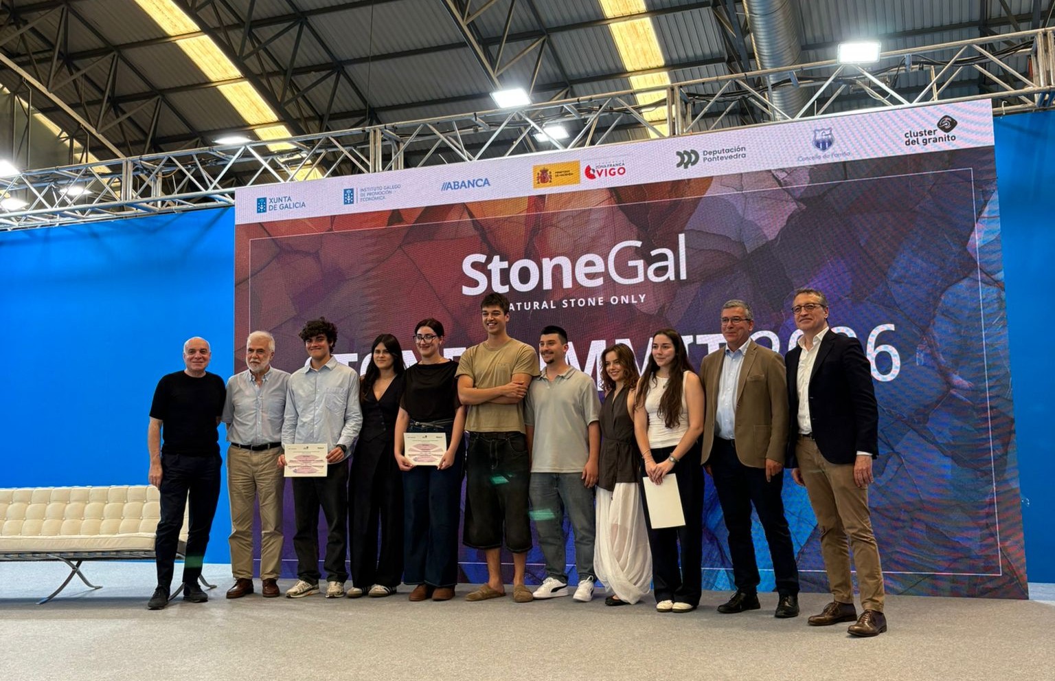Entrega de premios do concurso “Pedra e Camiño” en StoneGal 2026
