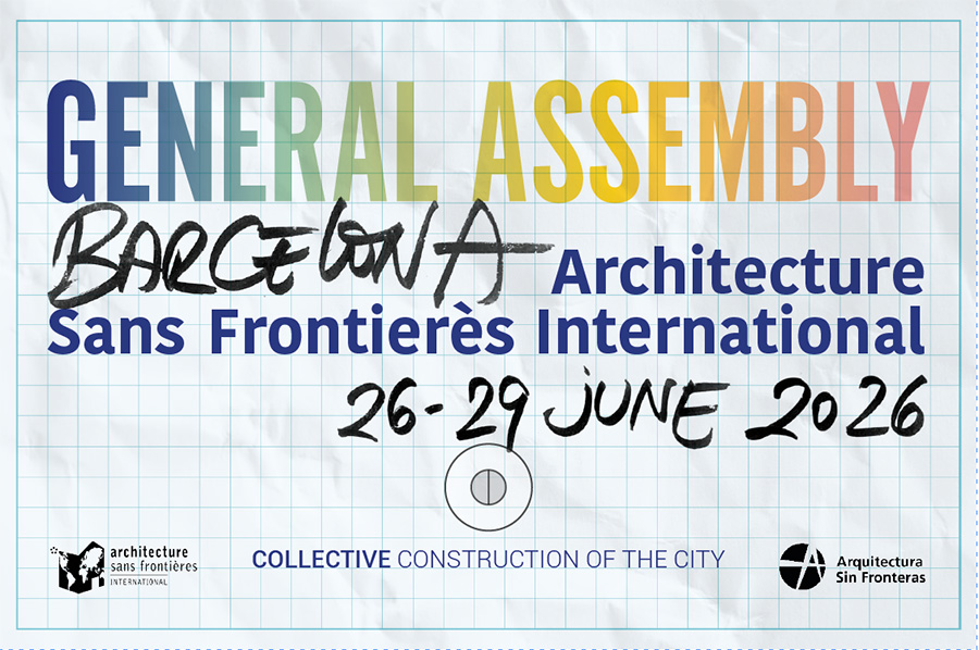 Plácido Lizancos membro do Board de Architecture Sans Frontières International