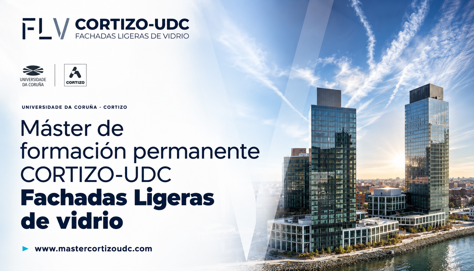 Preinscrición do Máster en Fachadas Lixeiras de Vidro Cortizo – UDC