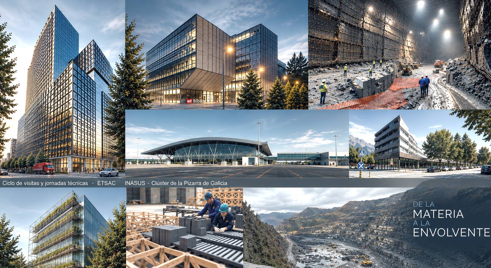 Actividades formativas e visitas técnicas dedicadas á envolvente arquitectónica